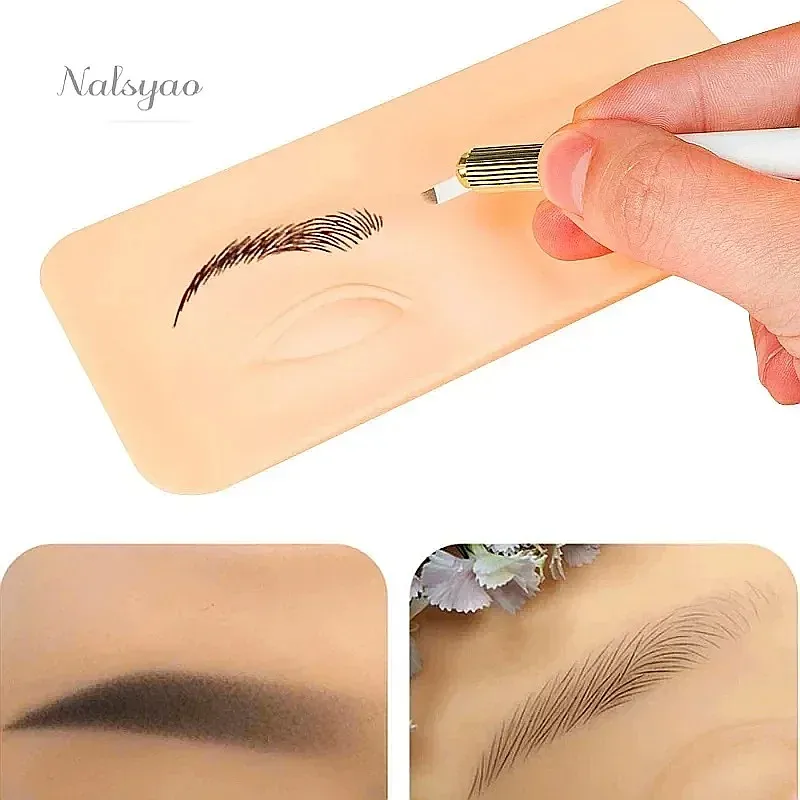 프리미엄 5D 실리콘 눈썹 문신 연습용 피부 패드, 반 - Beauty Makeup Academy 리뷰 및 가격